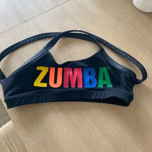 ZumbaWear Women's Sports Bra (Size Medium)